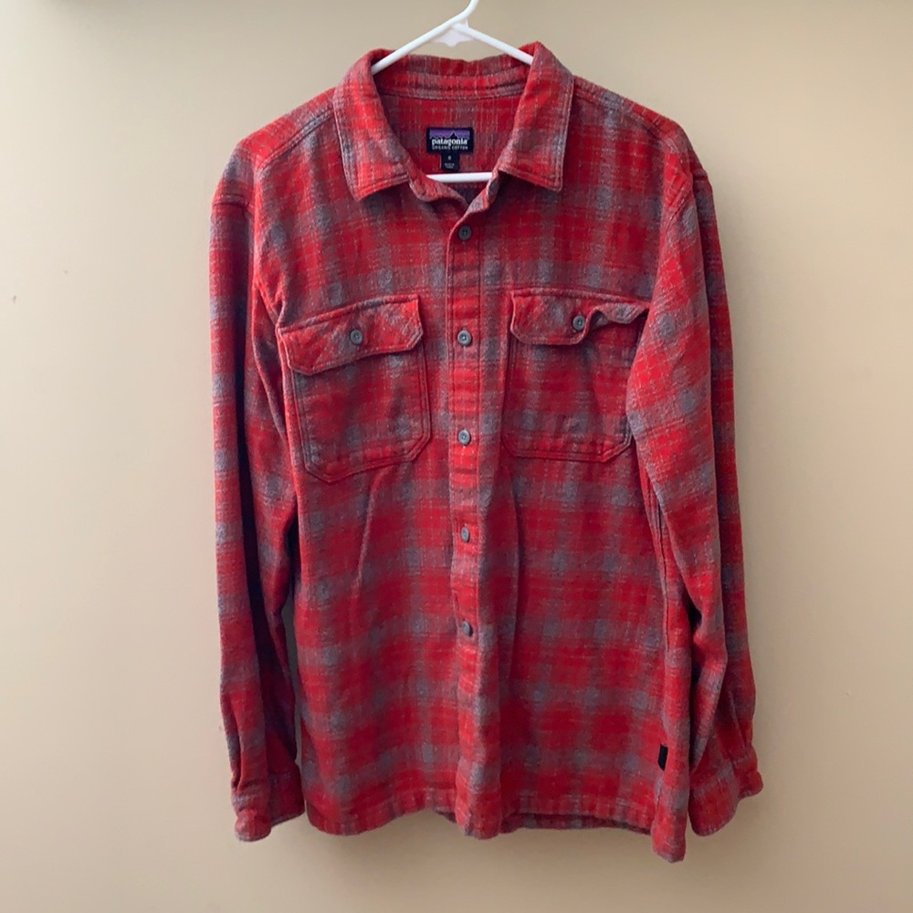 Patagonia flannel shirt in medium